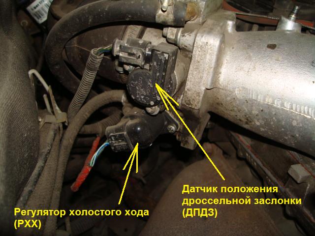 замена датчика холостого хода ваз 2109 инжектор