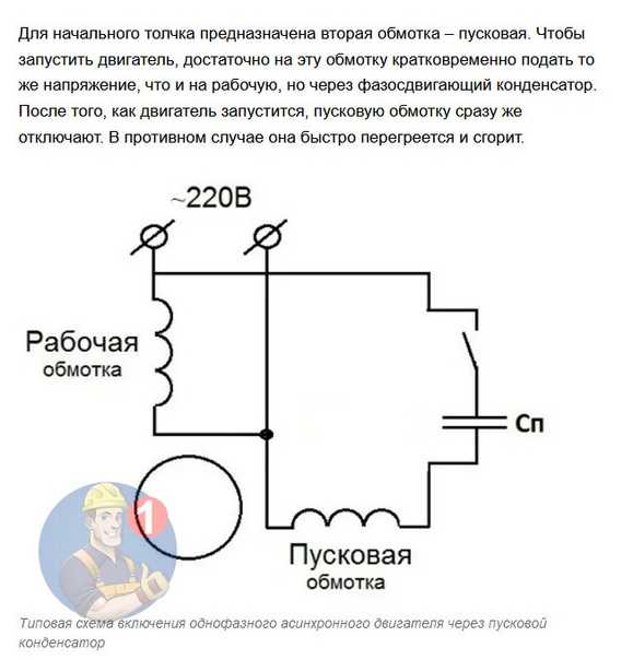 Cпособы пуска асинхронного двигателя