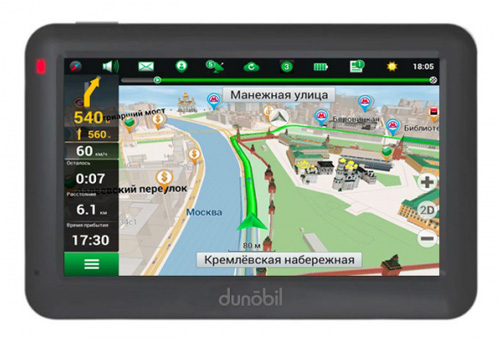 Dunobil Modern 4.3 – лучший недорогой GPS-навигатор рейтинга 2016 года