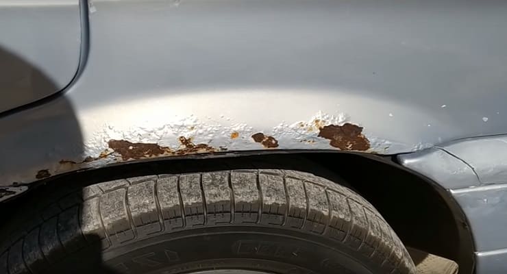 Как убрать коррозию на авто