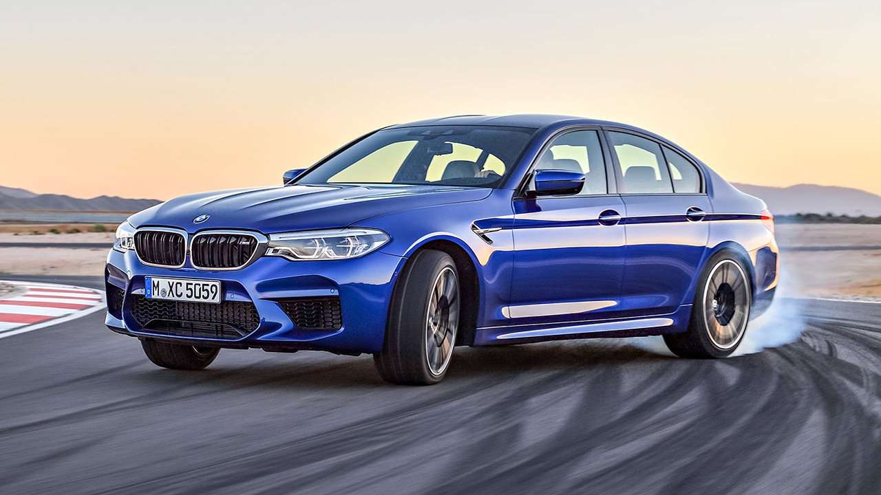Дрифт BMW M5 F90 (2021-2022)