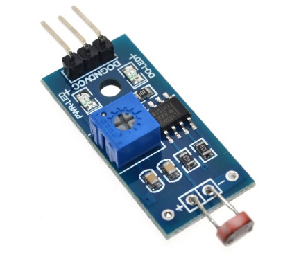 Датчик освещённости на lm393