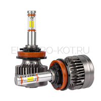 LED лампы для линзованных фар H11 Round Light 12 CSP комплект - 2 шт