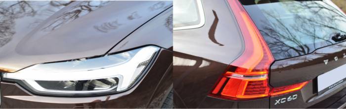 Габаритные огни Volvo XC60