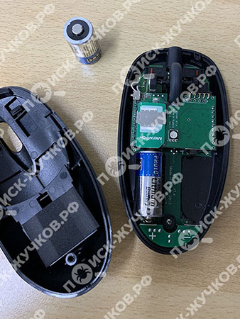 GSM-жучок с сим-картой в компьютерной мышке