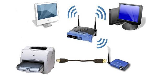 Схема подключения через Wi-fi