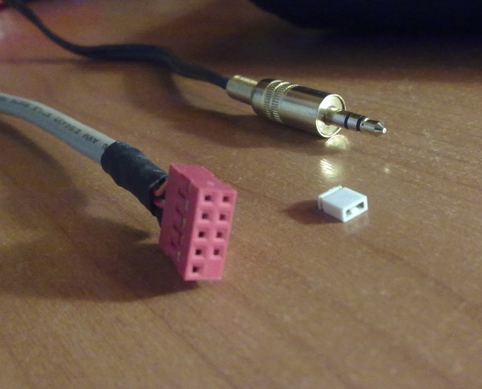 USB-шлейф, перемычка и штекер