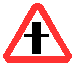 Знак 2.3.1 Пересечение со второстепенной дорогой
