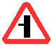 Знак 2.3.3 Примыкание второстепенной дороги